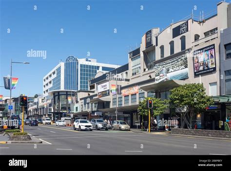 Broadway Newmarket Auckland Auckland Region New Zealand Stock Photo