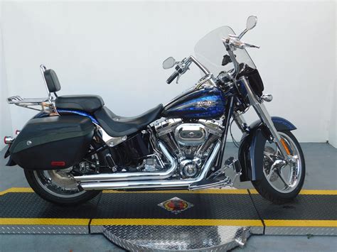 Harley davidson flstn softail deluxe (2012). Pre-Owned 2012 Harley-Davidson Softail Convertible CVO ...