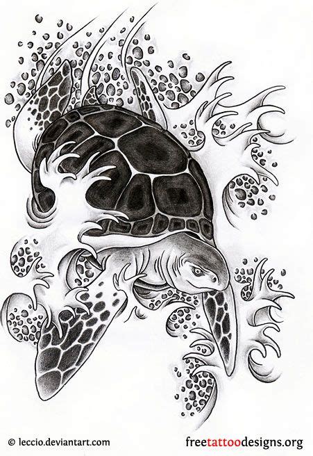 Turtle Tattoos Polynesian And Hawaiian Tribal Turtle Designs Turtle