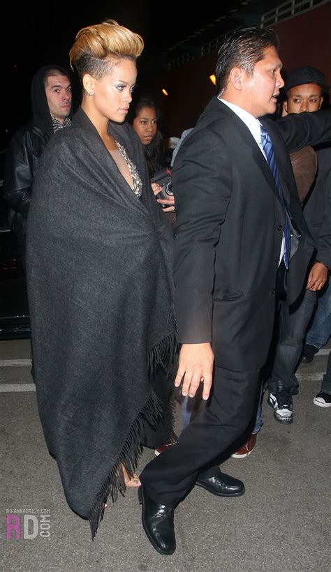 Rihanna Leaving 2010 Grammy Awards Afterparty February 1 2010