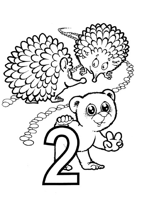 And count, trace, color, and compare a variety of objects. Numbers Coloring Pages for kids printable for free