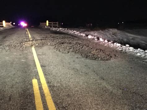 Franklin County Road Washout Detours Traffic
