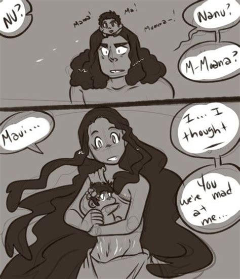 Moana X Maui Hooked Wayfinder On We Heart It Disney Princess Fan Art Disney Fun Disney Moana