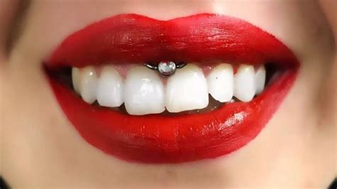 Smiley Piercing For Smile Lovers Youtube