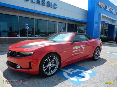 2019 Chevrolet Camaro Lt Convertible In Red Hot 149281 All American