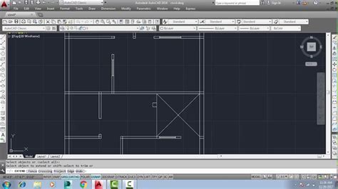 Civil Engineering Drawing Part 2doors And Windows On Autocad Youtube