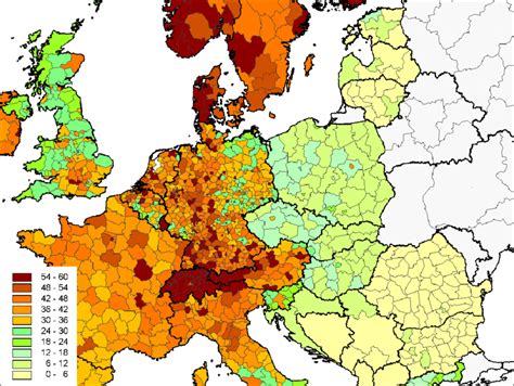 Sasi Model Output Gdp Per Capita 2030 In European Regions 1000