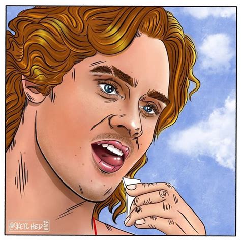 Stranger Things Billy Hargrove By Sketc Hed Dacre Montgomery
