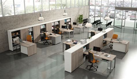 Mesas De Oficina Corporativas Espacios De Oficinas Modernas Oficinas
