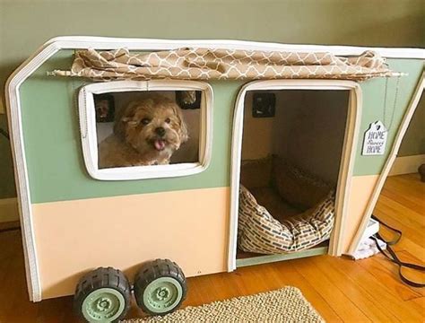 30 Interesting Dog House Design Ideas ~ Camper Dog