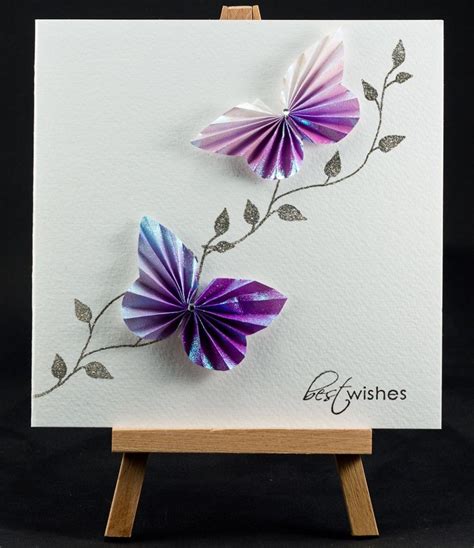 Handmade Birthday Card Butterflies 01 Handmade Greetings Cards For