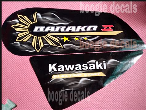 Kawasaki Barako Decals 2021 Lazada Ph