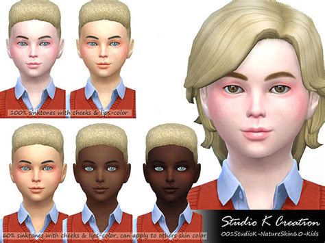 Nature Skin For Kids Sims 4 Skins