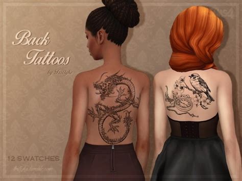 Sims 4 Tattoos Downloads Sims 4 Updates