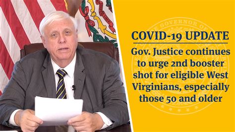 Covid 19 Update Gov Justice Continues To Urge 2nd Booster Shot For