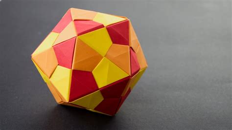 Origami Icosahedron Youtube