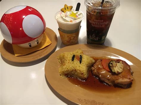 Super Nintendo World Food And Drink Guide Vgc