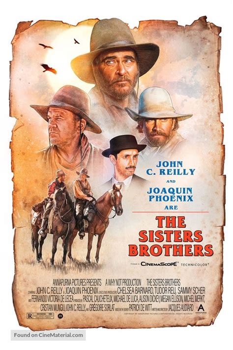The Sisters Brothers 2018 Movie Poster