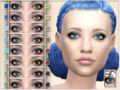 The Sims Resource Natural Eye Colors 06