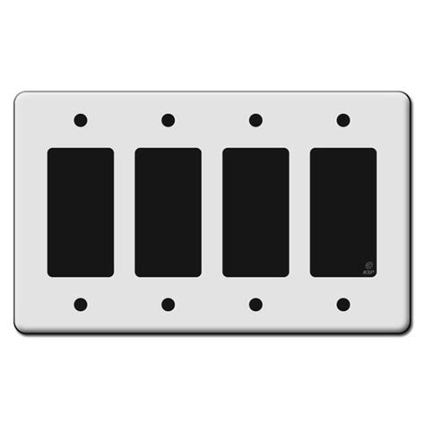 Tall 4 Rocker Gfci Switch Plate Covers Kyle Switch Plates