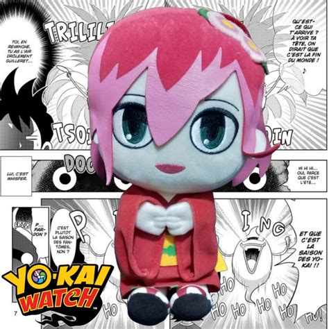 Plush Yokai Watch Tsubaki Hime Hobbies And Toys Collectibles And Memorabilia J Pop On Carousell
