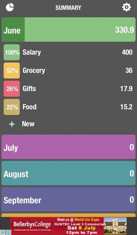 The app offers a food tracker (with feedback on your food choices), weight log, recipes, interactive challenges, informative articles, as well as the ability to log your blood glucose and blood pressure (you take readings separately and manually input those readings into the app). I Tried 12 Free Apps To Find The Best Expense Tracker App ...