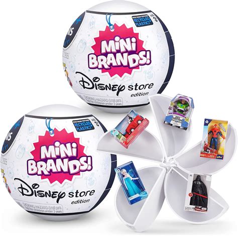 Buy 5 Surprise Disney Mini Brands By Zuru 2 Pack Disney Store Edition