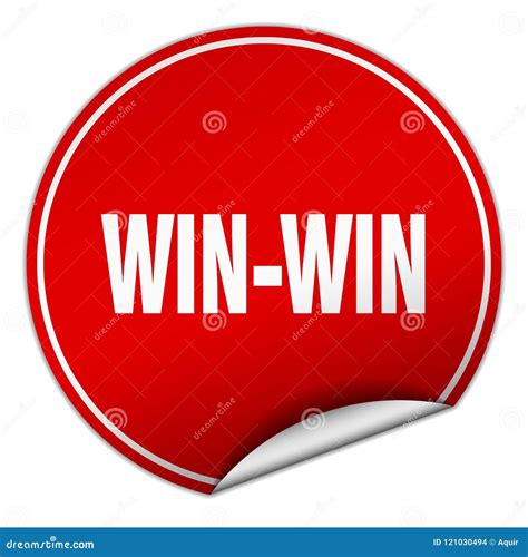 Win Win Sticker Stock Vector Illustration Of Strategy 121030494