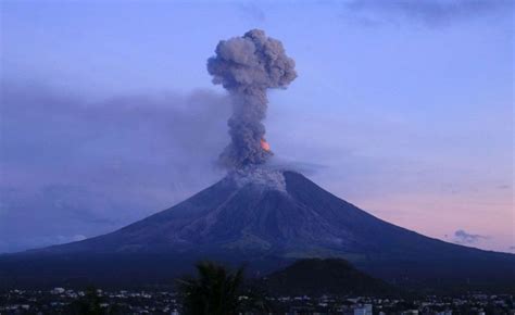 Restive Volcano In Philippines Spews Gas Steam