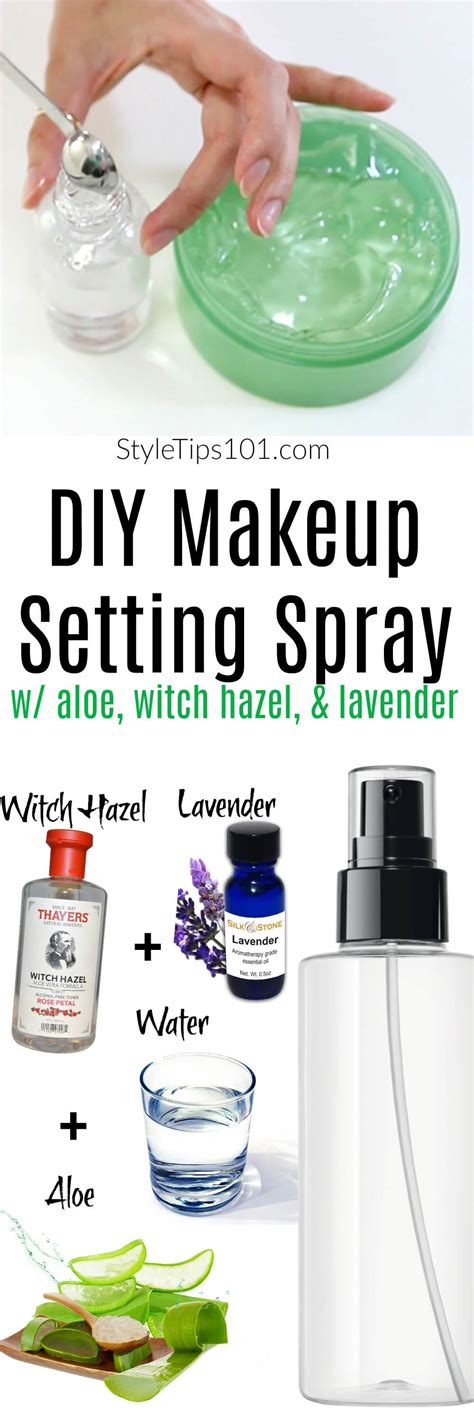 Diy Makeup Setting Spray