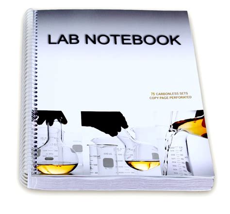Lab Notebook 75 Sheet Set Spiral