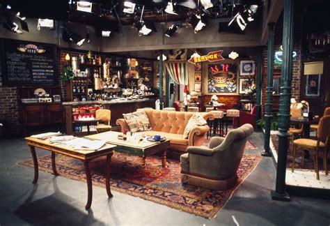 4 The Central Perk Set Was Transformed Into The Airport For The Finale