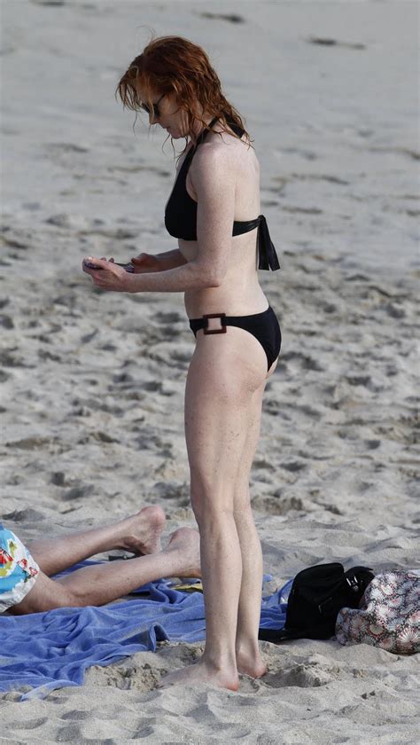 celebrity whereabouts marg helgenberger hits the beach in st barts