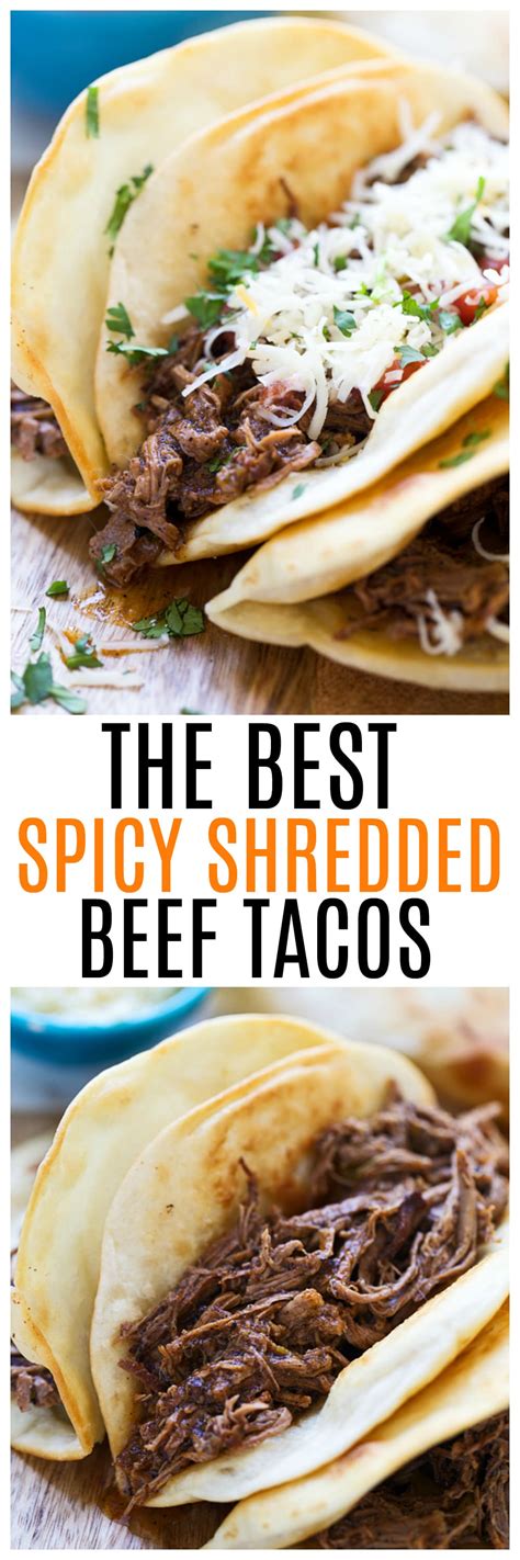 Best Spicy Shredded Beef Tacos Cooking For Keeps