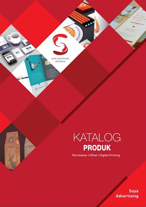 Desain Katalog Produk Suya Advertising Indonesia
