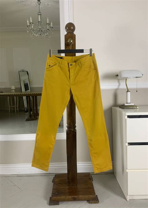 Gucci Gucci Skinny Yellow Pants Grailed