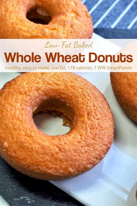 healthy baked whole wheat donuts simple nourished