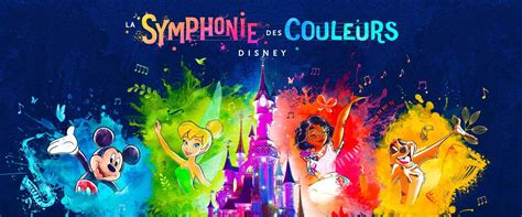 La symphonie des couleurs Disney à partir du 8 janvier 2024
