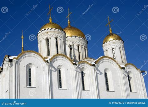 Assumption Cathedral In Vladimir Russia Stock Photo Image Of Church
