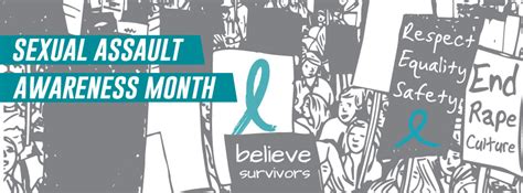 April Is Sexual Assault Awareness Month Sexual Harassment And Violence