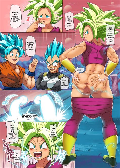 Post Dragon Ball Series Kefla Son Goku Vegeta Comic