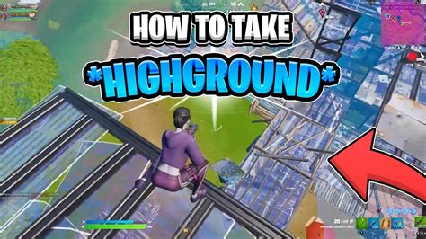 How To Take Highground In Fortnite How To Igl 1 Youtube