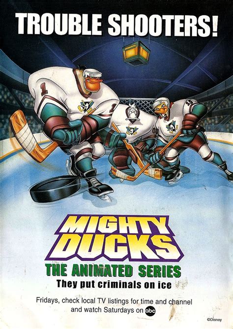 Mighty Ducks The Animated Series Poster By Dlee1293847 On Deviantart