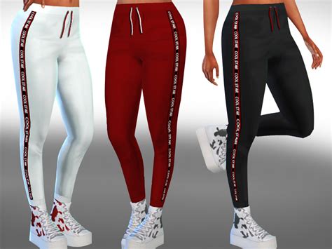 The Sims Resource Female Cool Star Jogging Pants