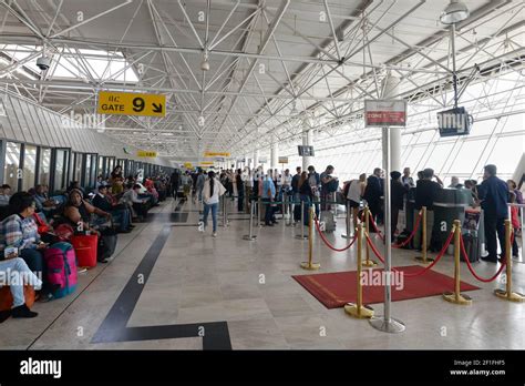 Interior Of Passengers Terminal At Addis Ababa Bole International Airport In Ethiopia Africa