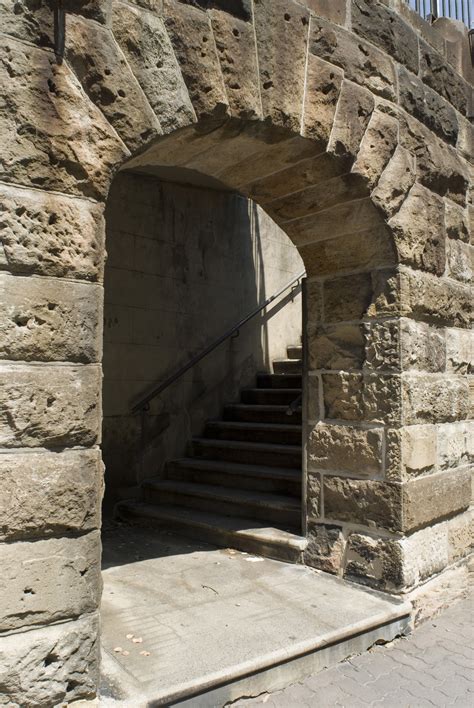 Stone Archway Facade 4156 Stockarch Free Stock Photo Archive