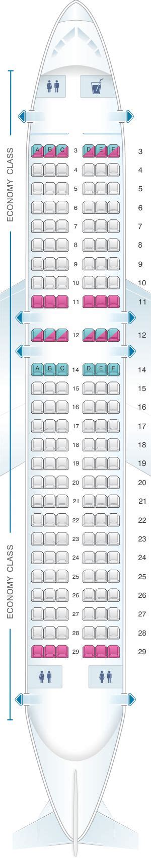Seat Map Allegiant Air Airbus A319 Best Airplane American Airlines