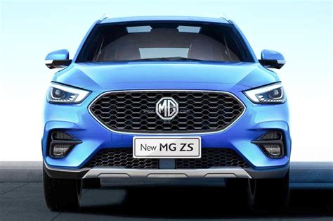 mg zs facelift suv makes global debut updated zs ev to follow