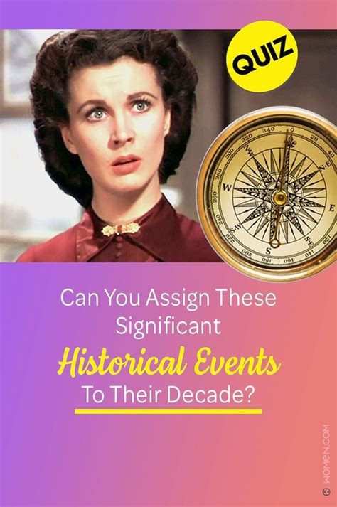 Quiz Can You Assign These Significant Historical Events To Their