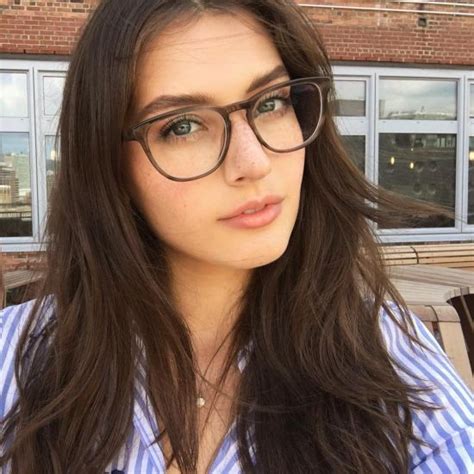 Natural Beauty With Glasses Sexy Eye Glasses Pinterest